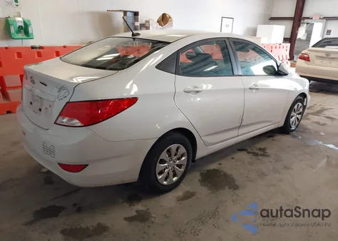 2017 Hyundai Accent Se from USA, damaged, VIN KMHCT4AE0HU368121